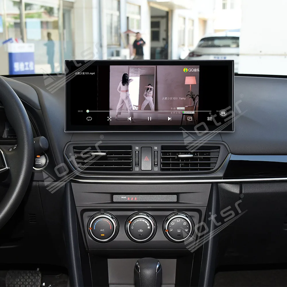 15.8 Inch InDash Touch Screen Car Radio GPS Navigation Stereo For Mazda CX-4 2016–2021 Multimedia CarPlay Android Auto Head Unit