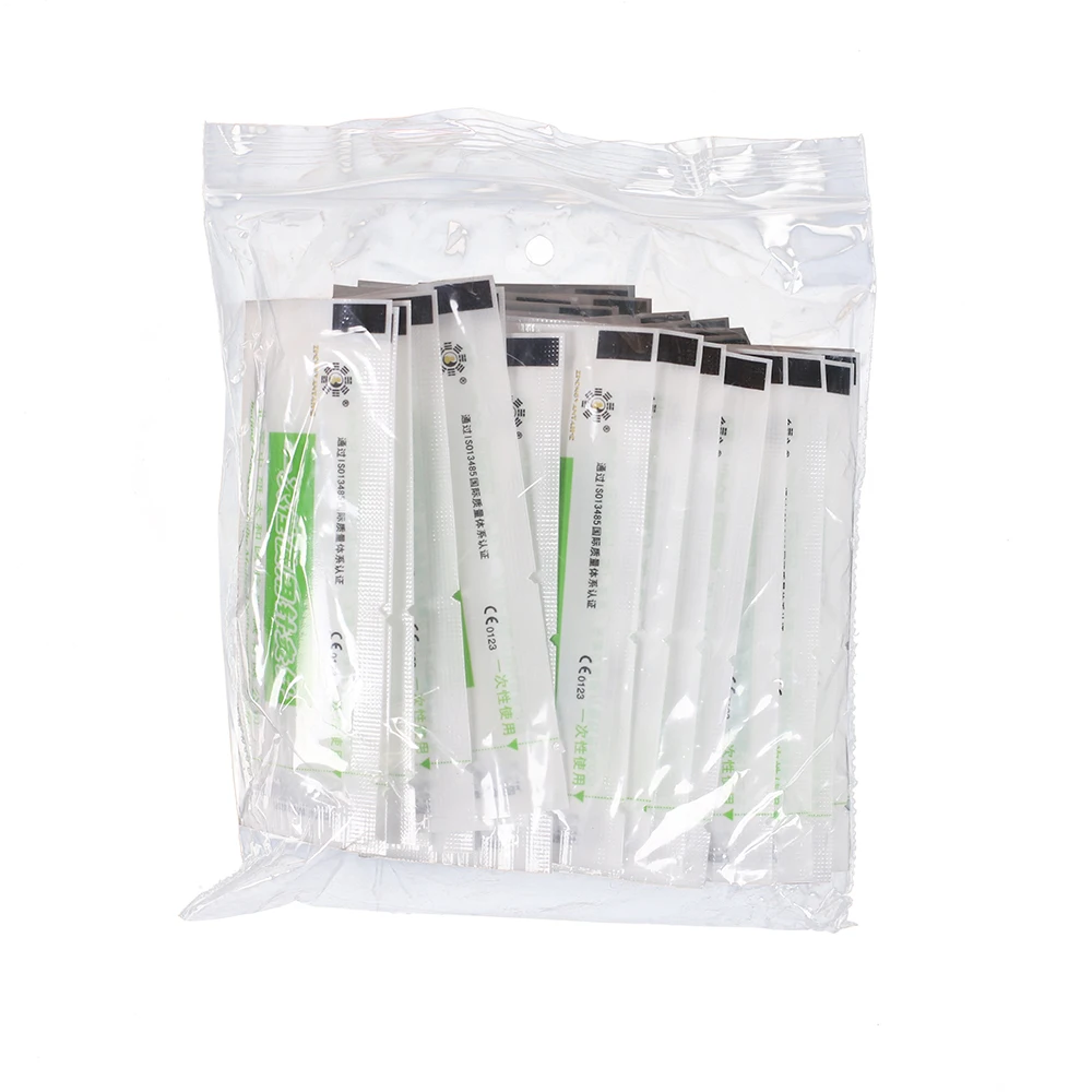 Wholesale Sterile 500Pcs 100 1Box Disposable Acupuncture Needles Zhongyan Taihe Beauty Massage Needle + Tube, Valid for 5 Years