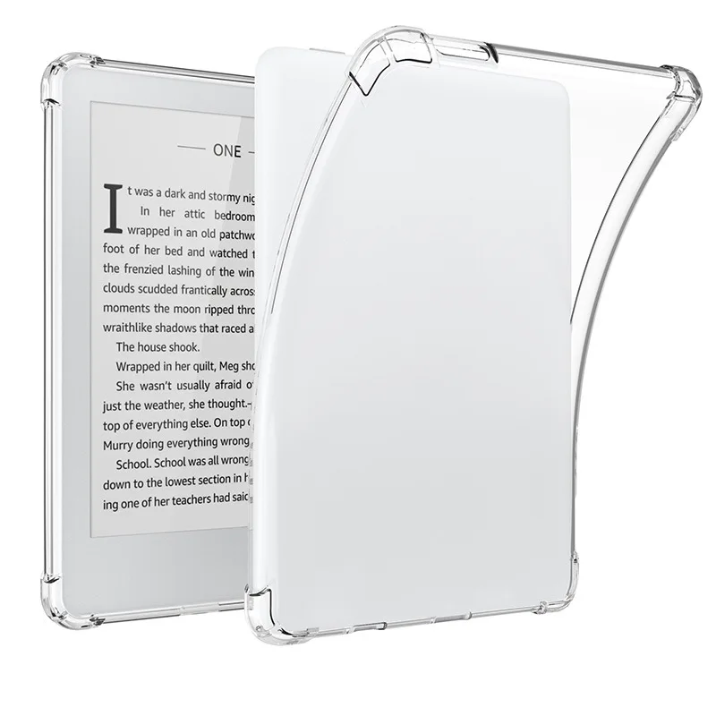 

Transparent TPU Case for Meebook M6/M6C/P78/M8/M8C E-Reader - with 4 Corner Airbag Shockproof Anti-Fall Protective Cover
