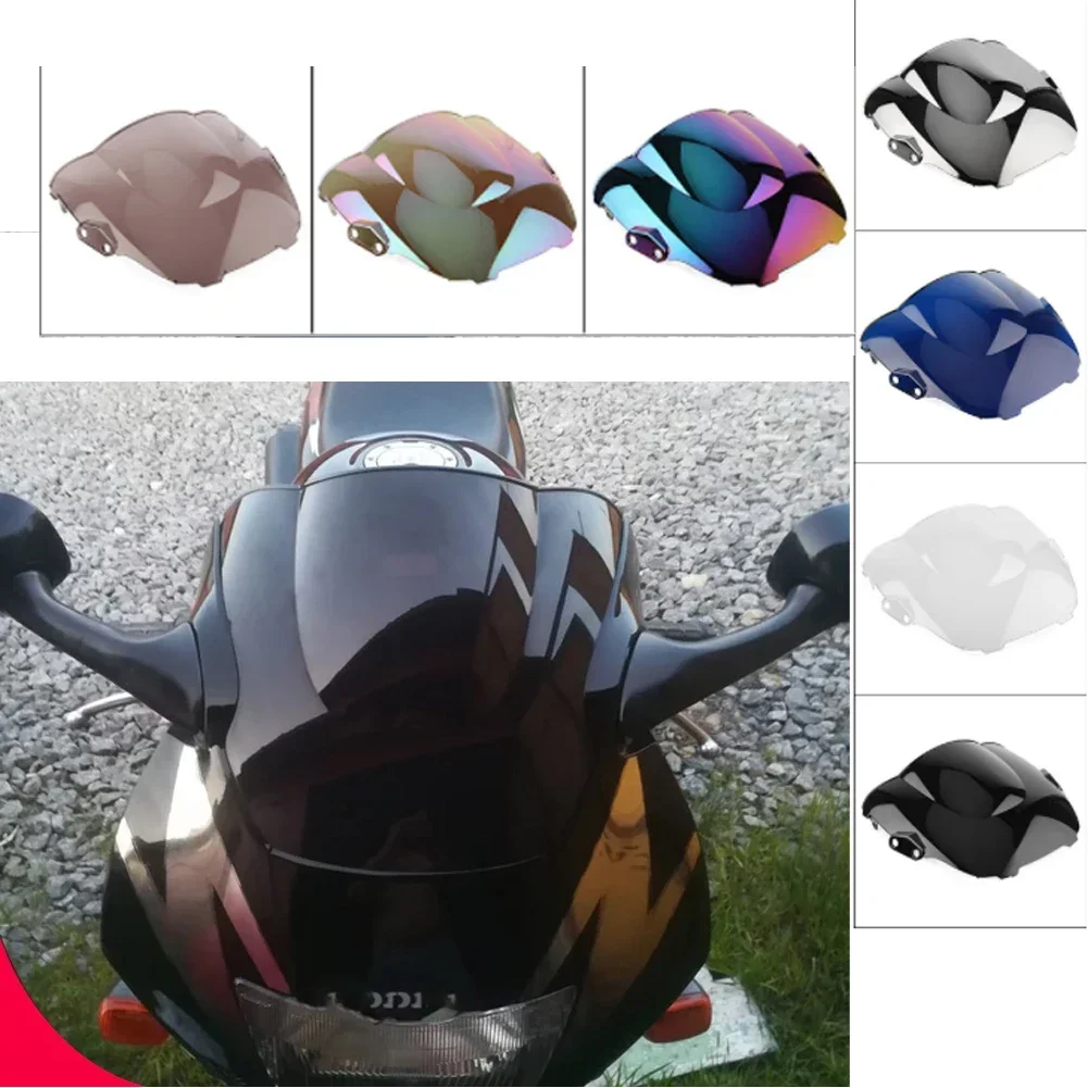 For Honda CBR600F CBR600F3 CBR 600 F F3 1995-1997 1998 Motorcycle Windshield Double Bubble WindScreen Visor Fairing Deflector