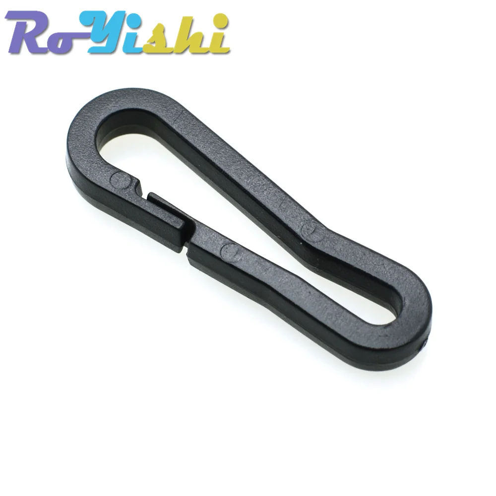 10 Pcs/Pack Plastic Safety Snap Hook Buckle For Bag Backpack Outdoor Equipment Accessories