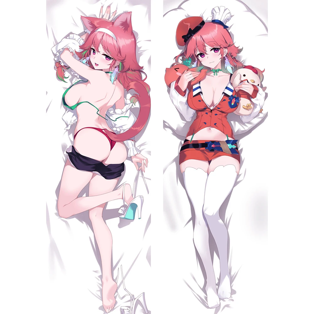 

Anime Pillowcase Vtuber Dakimakura Pillow Case Body Hing Cushion Cover Bedding Decorate