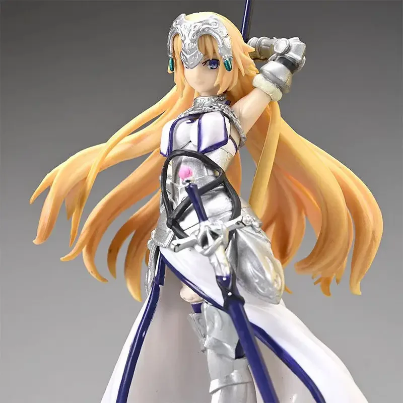 

20cm Anime GK Joan of Arc Figure Fate Stay Night Action Figurine White Jeanne D'arc Alter Figure Doll PVC Collection Model Toys