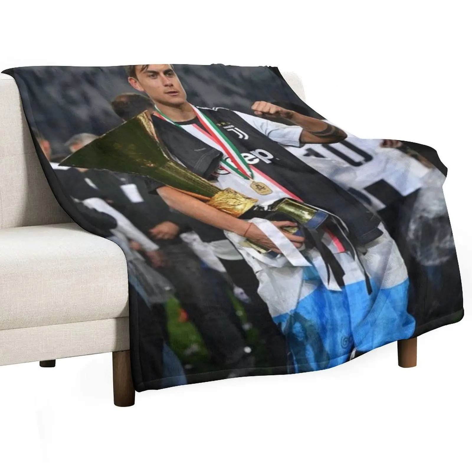

paulo dybala Throw Blanket Sofa Throw Sofas halloween Hairys Blankets