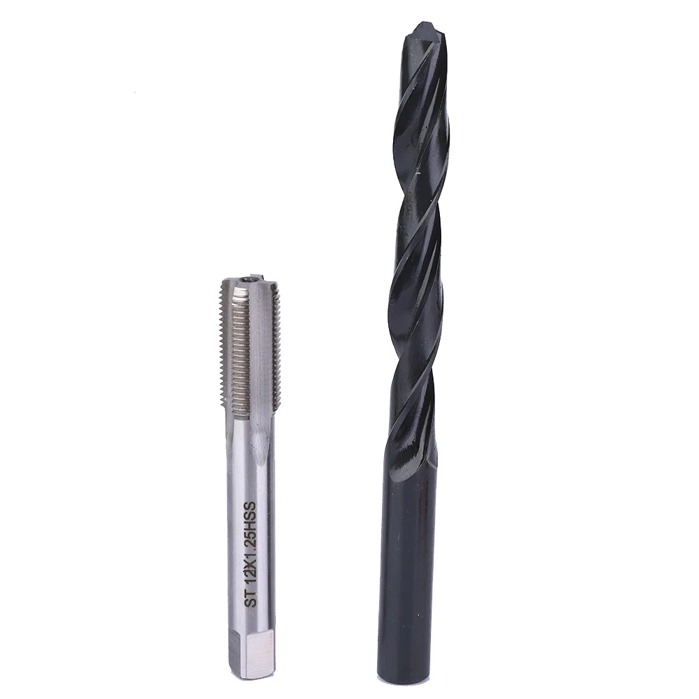 Thread Repair Kit Stainless Steel Twisted Drill Wrench Threaded Insert M12x1.25 Tap Thread Repair Kit Twisted Drill Wrench