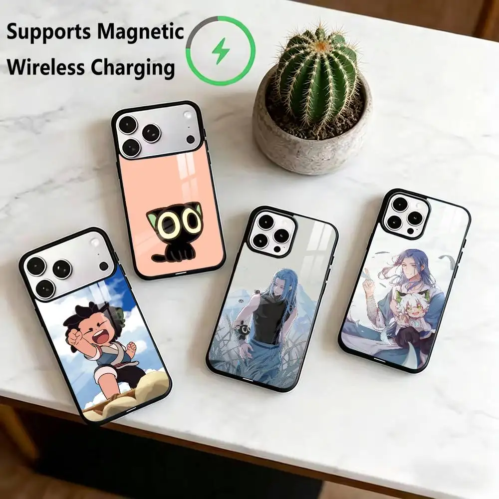 

The Legend-D of Hei Phone Case For iPhone17,16,15,14,13,12,11 Plus,Pro Allows magnetic wireless charging