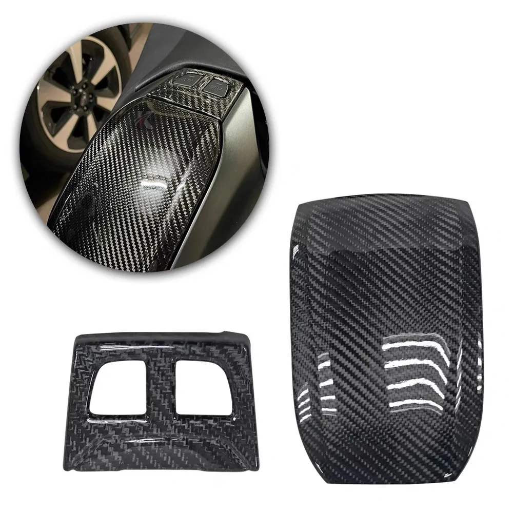 Motorcycle Real Carbon Fiber Fuel Tank Trim Protector Covers For YAMAHA T-MAX 560 TMAX530 tmax560 tmax530 2017-2021