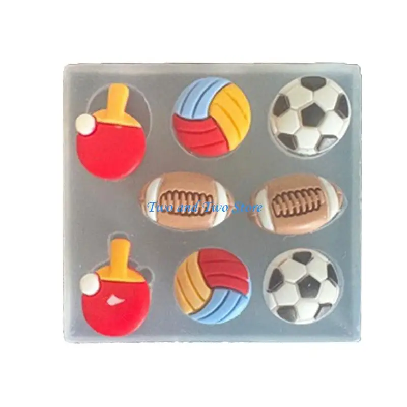 HX6F Nonstick Silicone Small Sphere Mould Suitable For Fondant Cake And Artisanal Craft