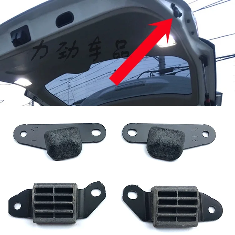 Wooeight 1Pc Tailgate Stopper Locator Rear Door Buckle Back Door Hinge For Toyota Land Cruiser Prado LC120 LC150 Lexus GX470