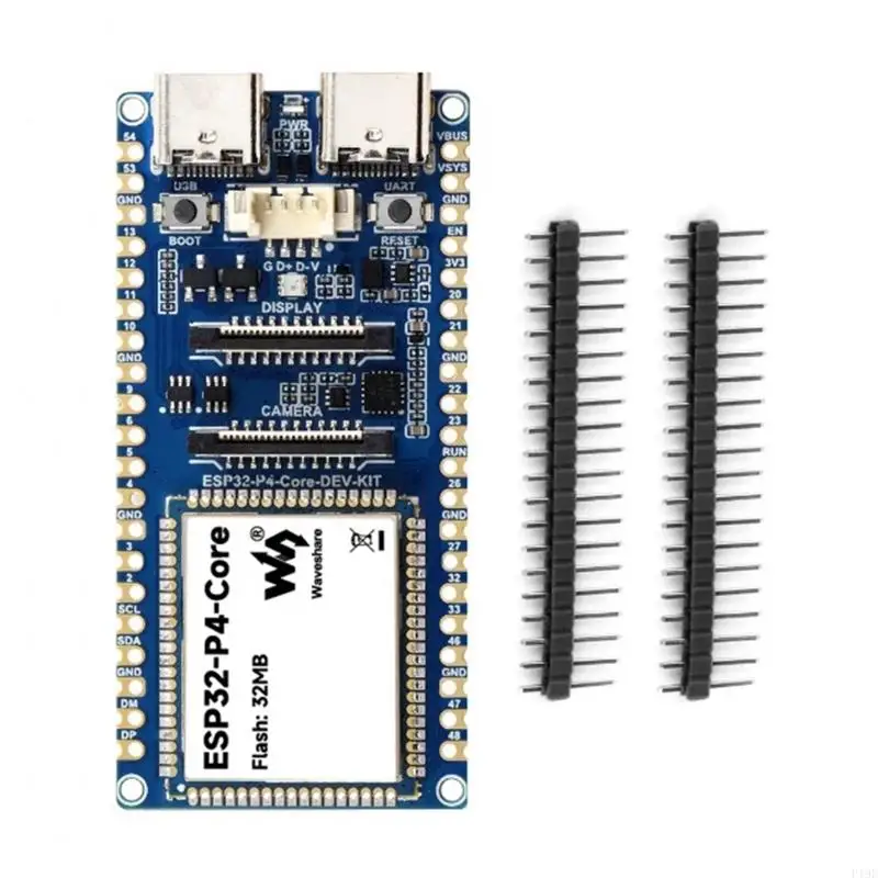 

Development Board Double-Cores RISCV with 32MB PSRAM Flash, USB C, MIPI Camera Display, GPIO for IoTs Projects F19E