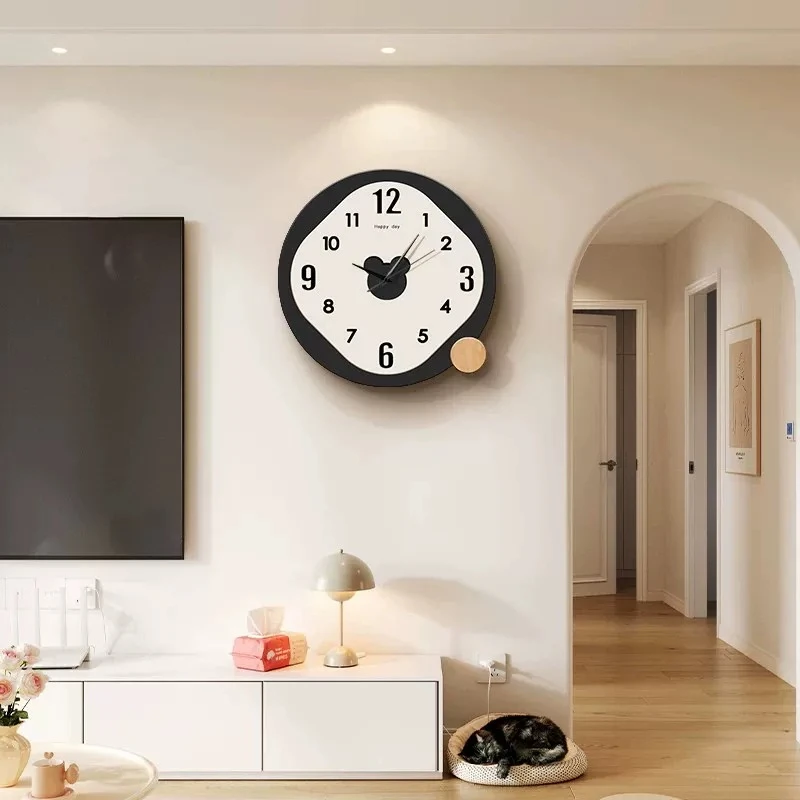 Minimalist Design Wall Clocks Nordic Fashion Luxury Living Room Clock Wall Modern Creative Horloge Murale Ornaments Home Decor