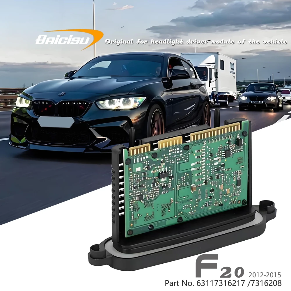 

F20 63117316217 7316217 7316208 Модуль фар с ксеноновым балластом TMS для BMW 5 серии 520d 530d F07 F07N F10 F11 F18