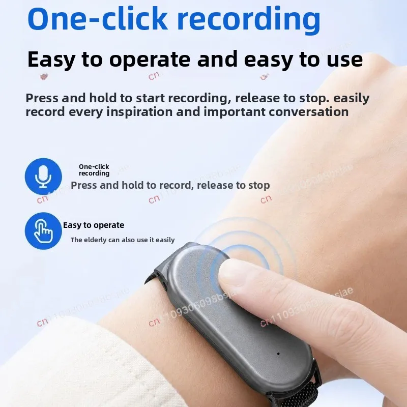 Text Recorder Pen Bracelet Mini Plaud Note Pin Wearable GPT4o
