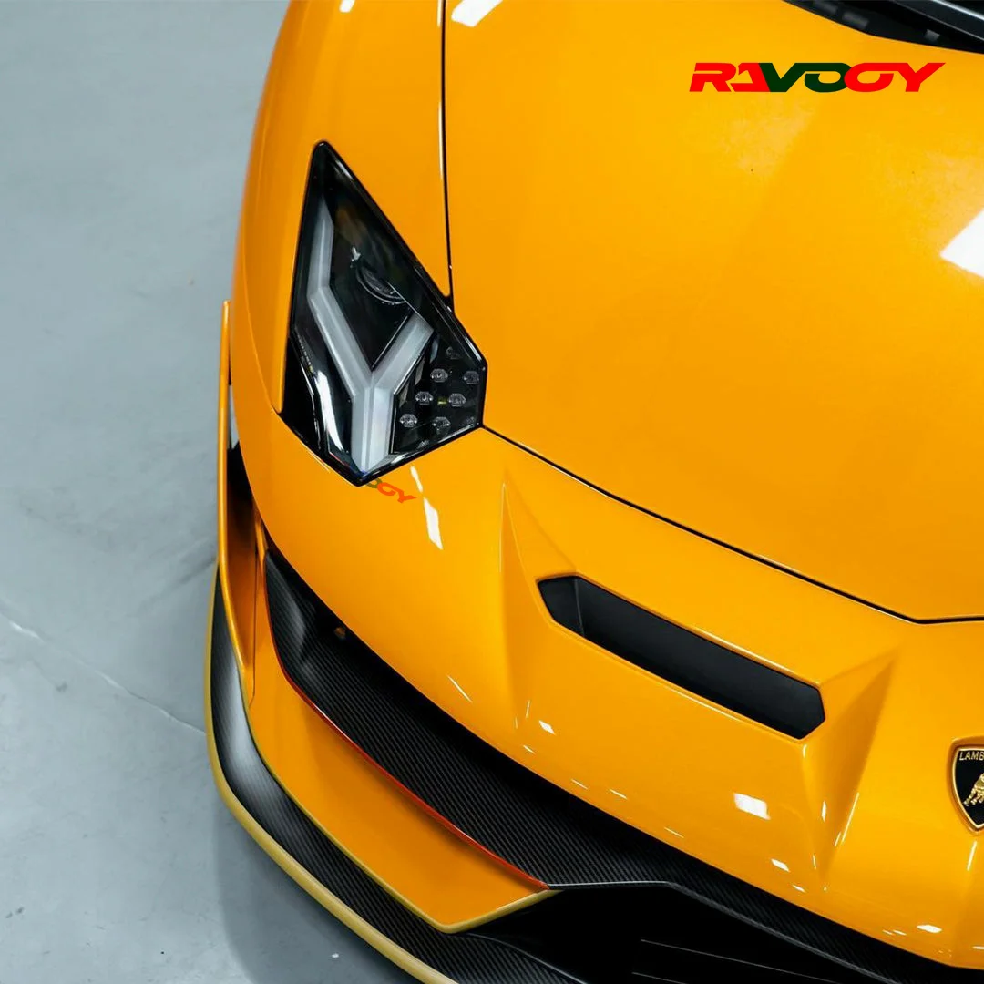 High Quality Glossy Golden Yellow Vinyl Wrap Film Self-Adhesive Auto Tuning Vinyl Stickers Durable Paint protective film - Image 2