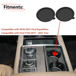 Car Center Console Cup Holder Insert For Ford F150 2017 2018 2019 2020 2021 for Ford Expedition 2018-2021 JL3Z-1513562-AA