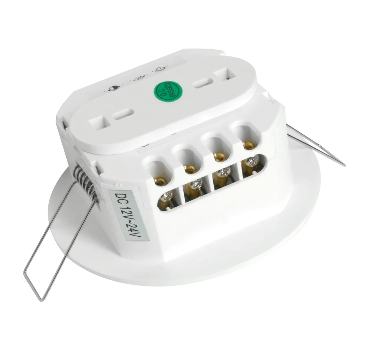 Ceiling mounted 12V 24V 110V 220V Pir Motion Sensor Light Switch time delay adjustable ambient light adjustable