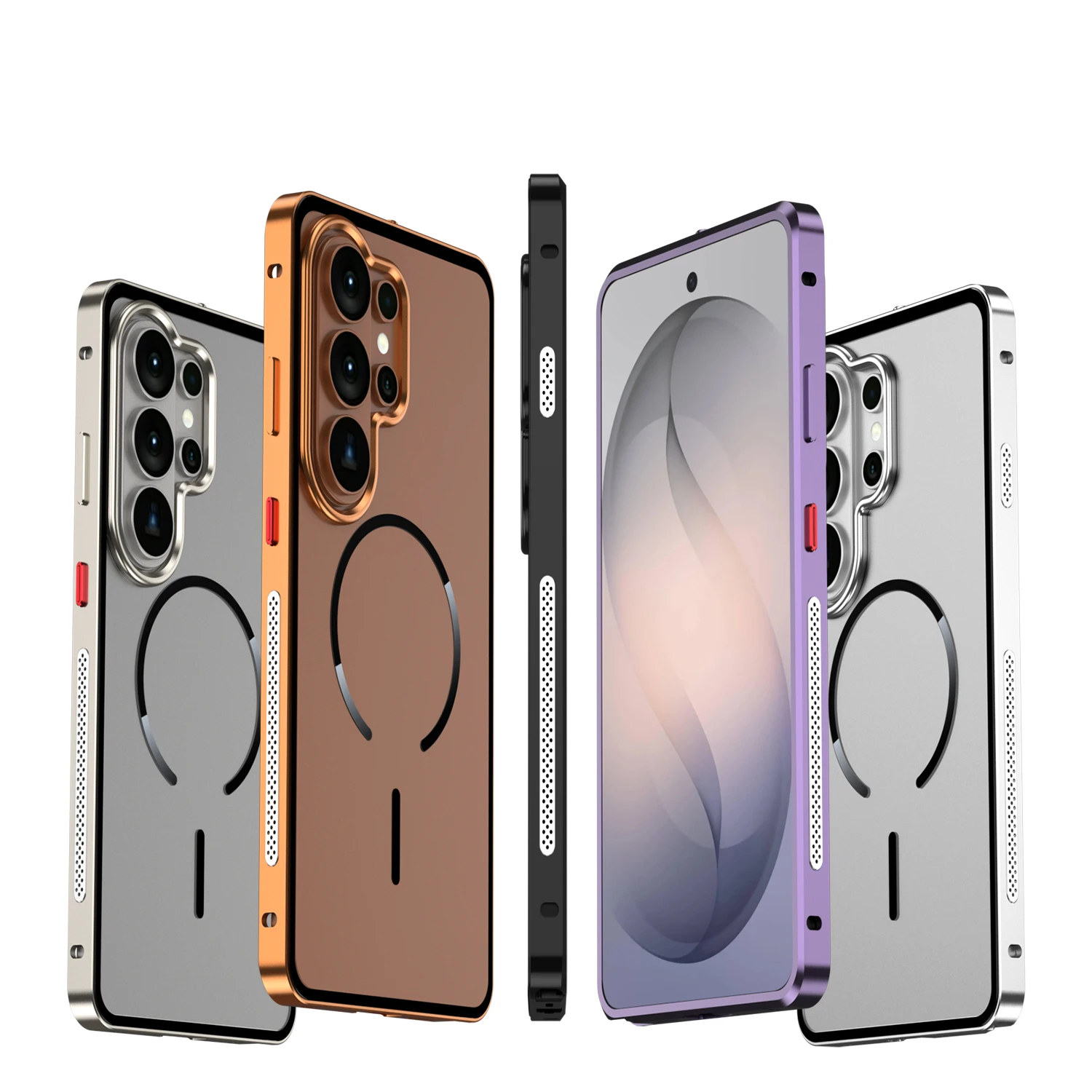 Metal Bumper Aluminum Frame Case - Coque de protection antichoc en métal