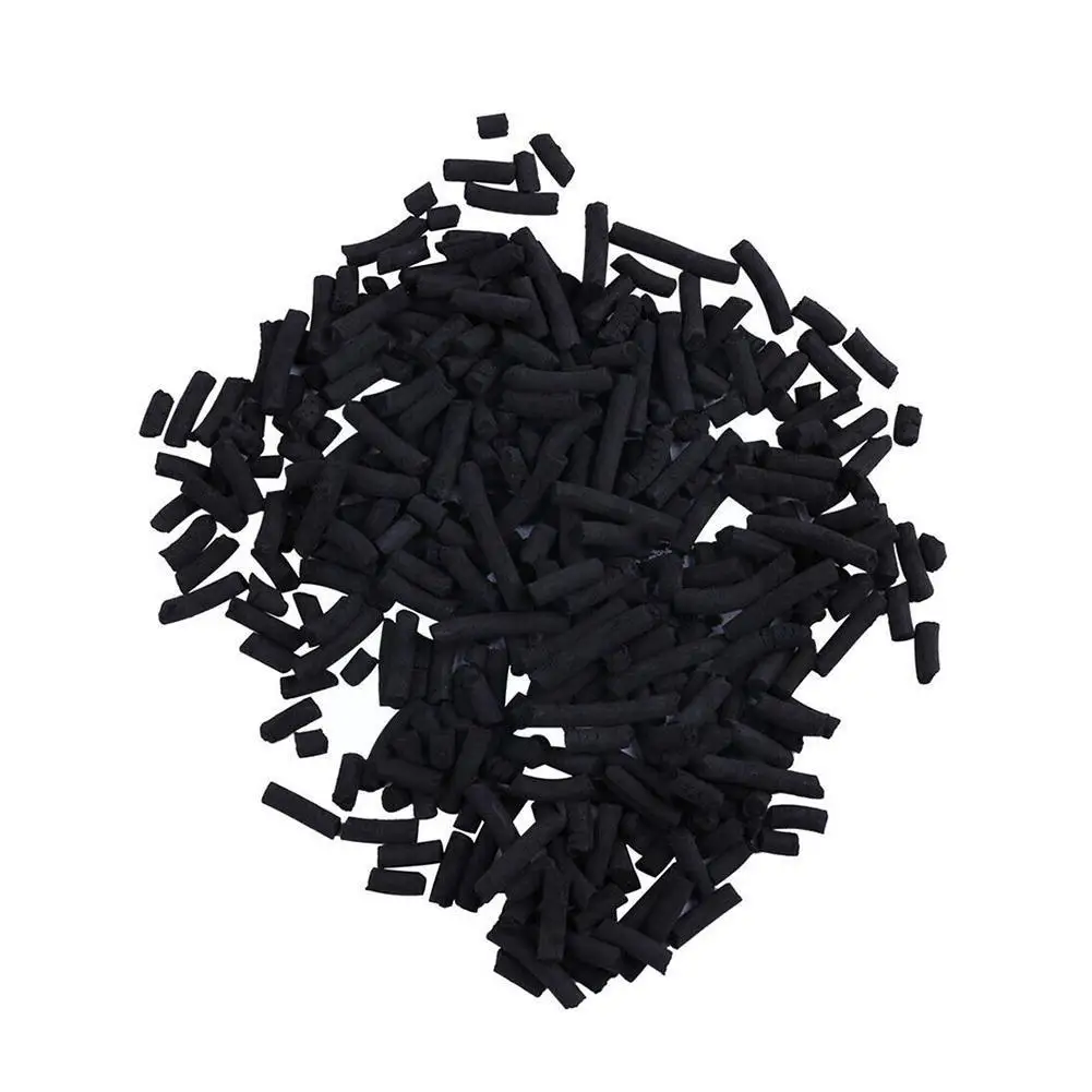 100g Activated Charcoal Carbon Pellets in Free Mesh Media Bag for Aquarium Fish Pond Tank Canister Filter B9J2