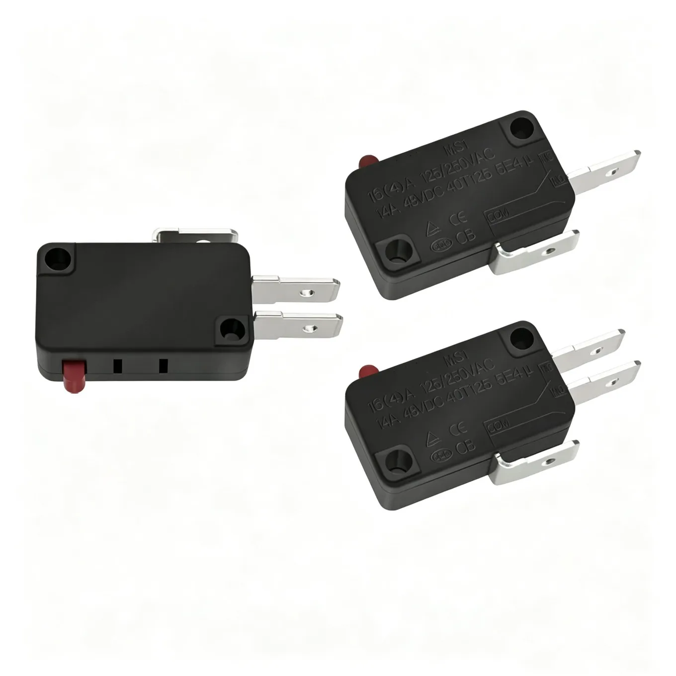 Original New MS1 Micro Switch Normally Open Closed 16A 250V Silver Contact Car Washing Machine Travel Limit Universal Switch