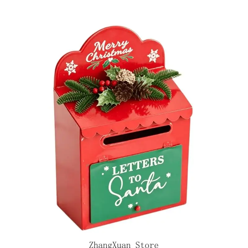 Weihnachtsbriefkasten-Display-Akzent für Eingangsbereiche und Einzelhandelsvitrinen 3XUF – Detail 7