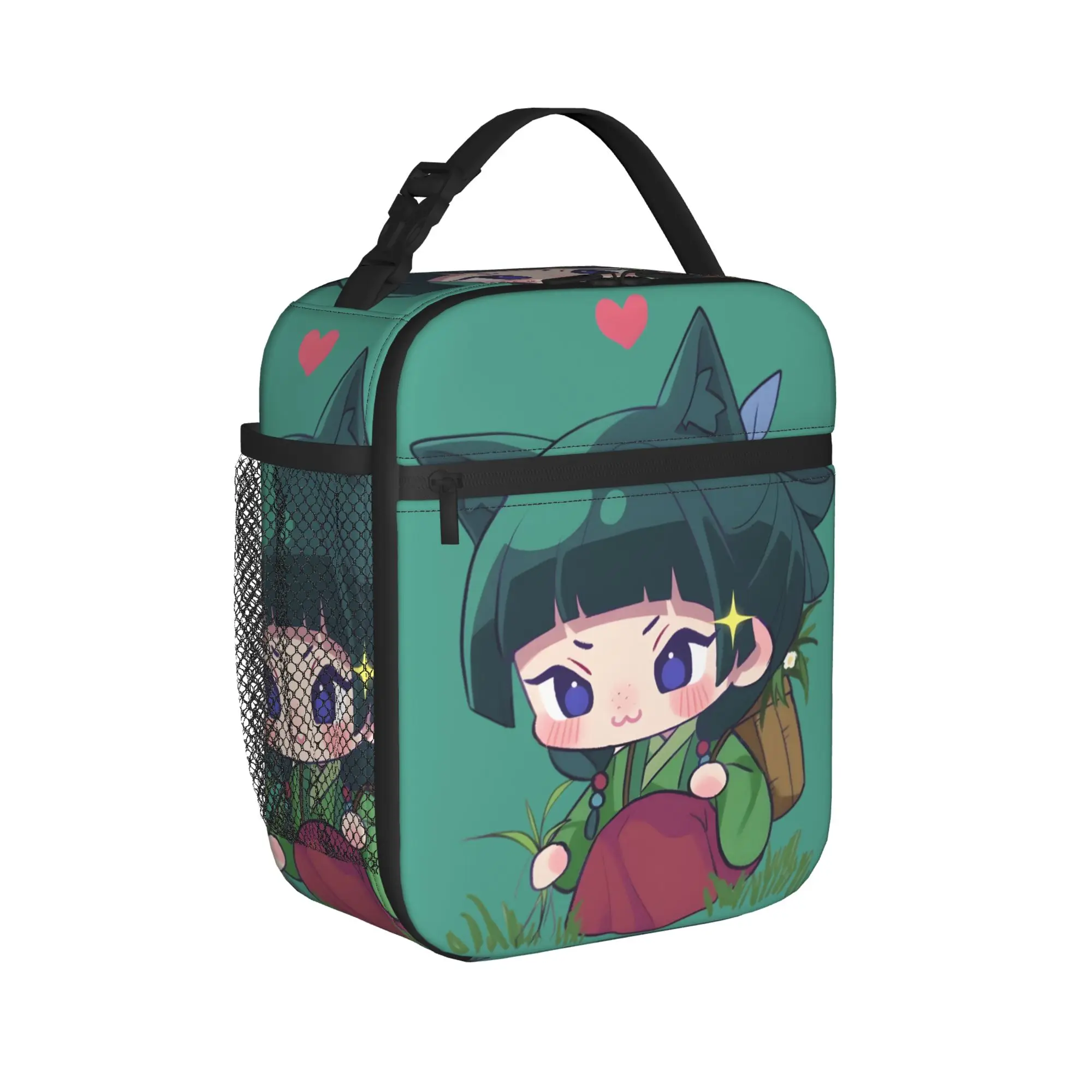 Maomao The Apothecarys Diaries Anime Thermal Insulated Lunch Bag for Picnic  Portable Food Bag Cooler Thermal Food Box