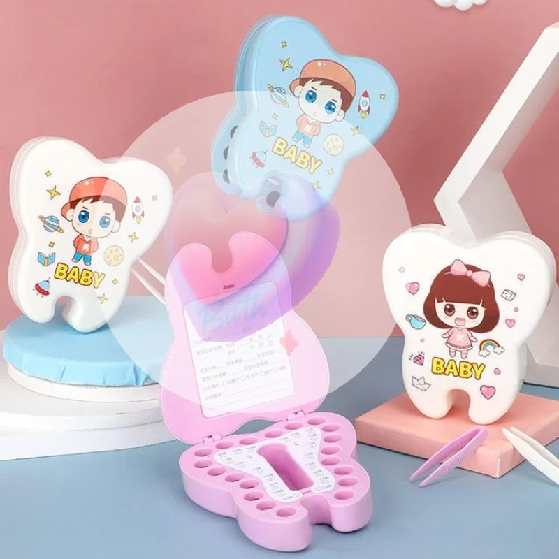 1 pçs coleção caixa comemorativa para meninas e meninos mudar dentes caixa de coleção das crianças caixa de armazenamento de dentes do bebê