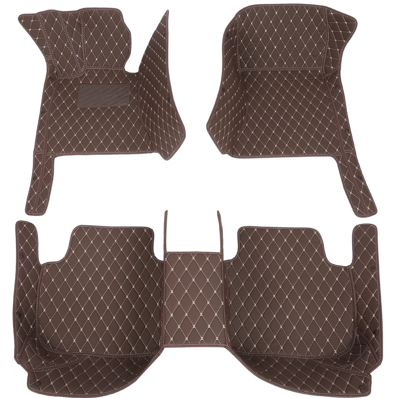 

Custom Leather Floor Mats for Camry 70 2018~2022 Full Coverage All Weather Men Women Protection Non-Slip Leather