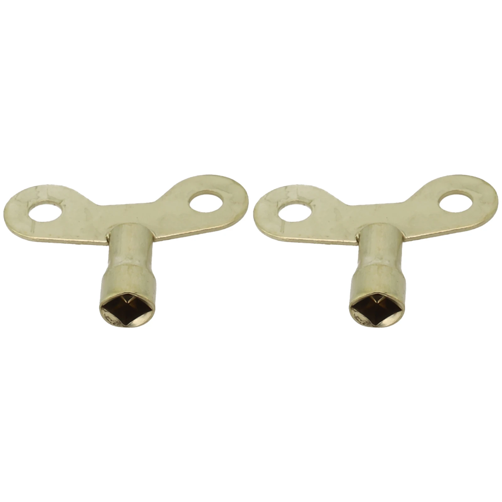 Llave de grifo de alta calidad para carrete cuadrado de 6mm, repuesto de hierro sólido, 2 uds., accesorios, accesorios de purga de válvula de aire