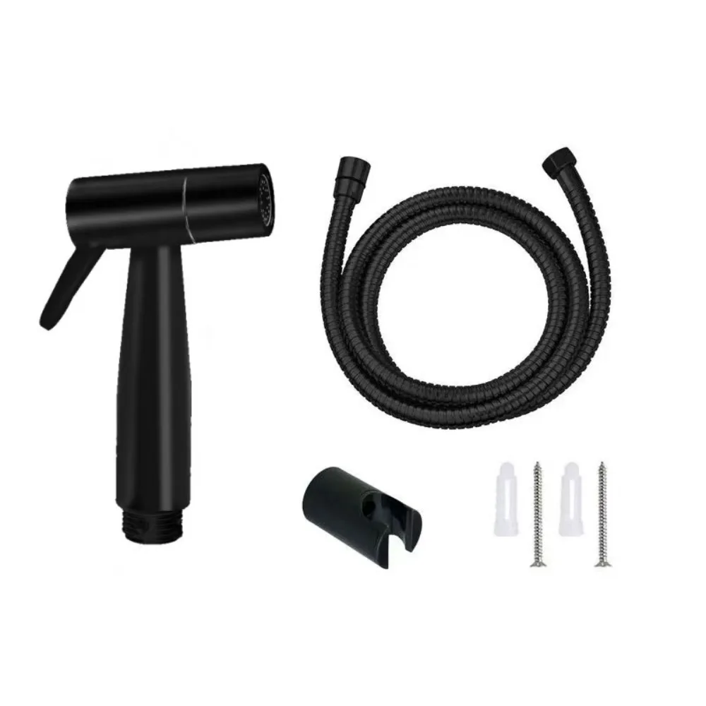

Stainless Steel Bidet Toilet Sprayer Kit Hand Sprayer Bathroom Toilet Bidet Douche Spray Self Cleaning Handheld