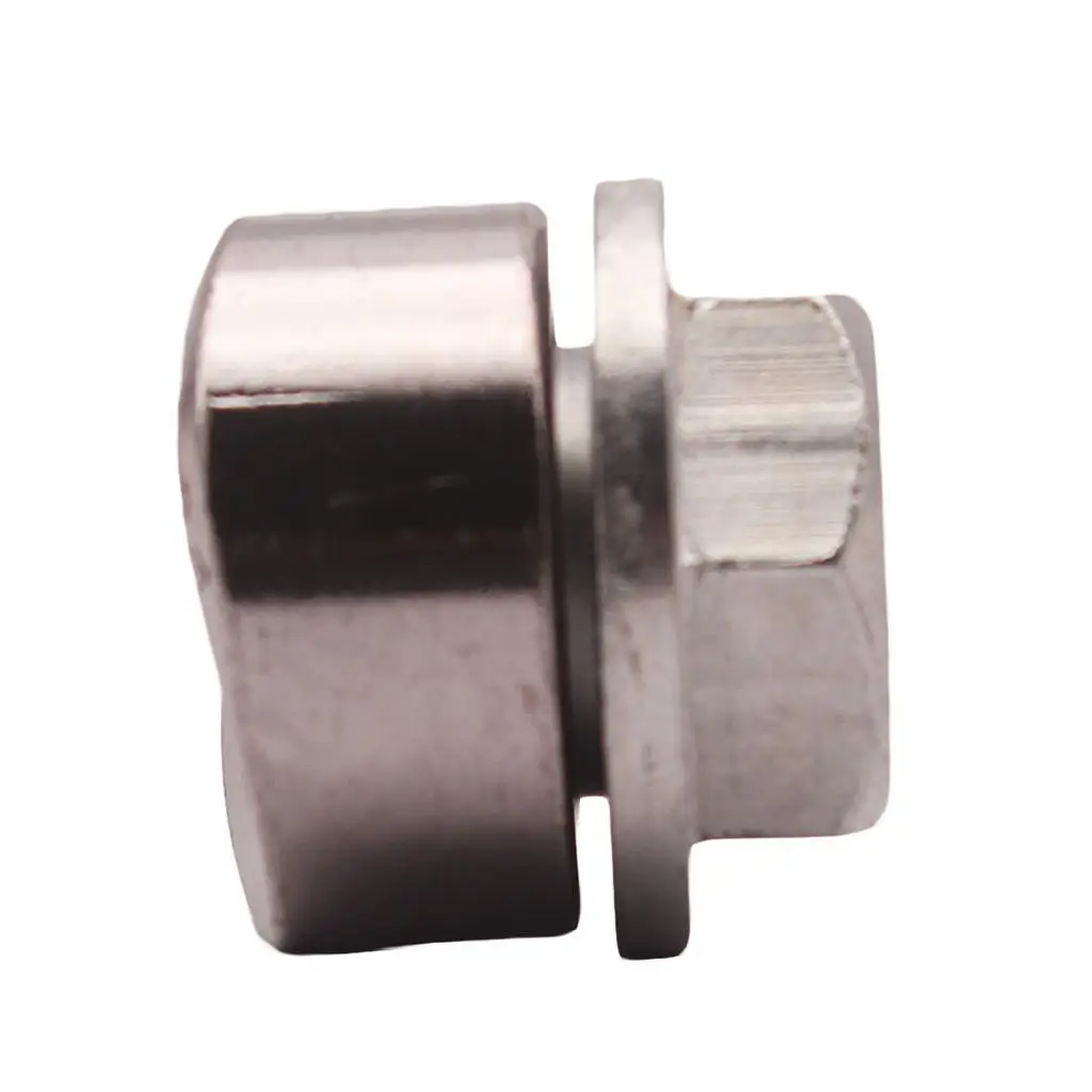 Oxygen O2 Sensor Stainless Steel Bung Kit Weld on Plug CNC Machined for Universal Exhaust Upgrade