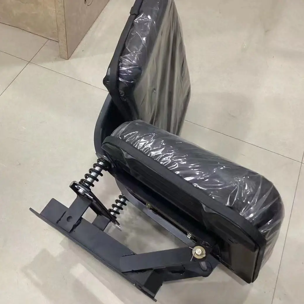 Four-wheel tractor seat modification, spring car seat