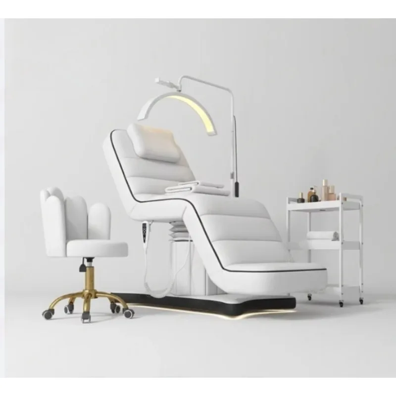 

Electric Beauty Salon Chair Hydraulic Spa Bed Hydraulic Eyebrow Esthetic Electric Facial Bed Set Salon Massage