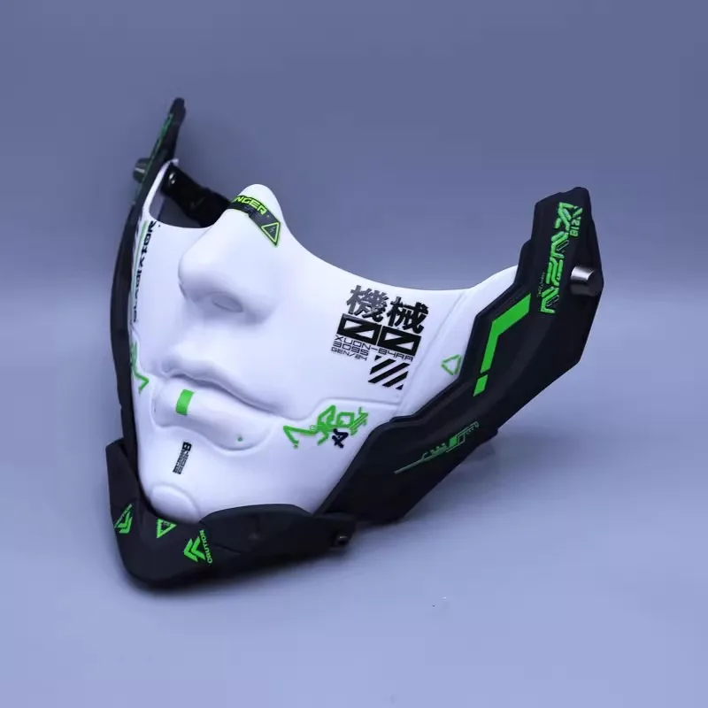 Cyber Goth Rave Cosplay Industrial Mask Men Women Cosplay Costume Music Party Masquerade Mask Tactical Movie Props Carnaval Mask