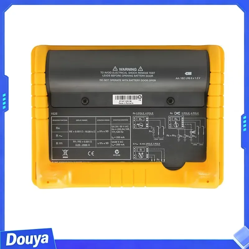 1625-2 High Accuracy Megohmmeter Kit Grounding Insulation Resistance Tester