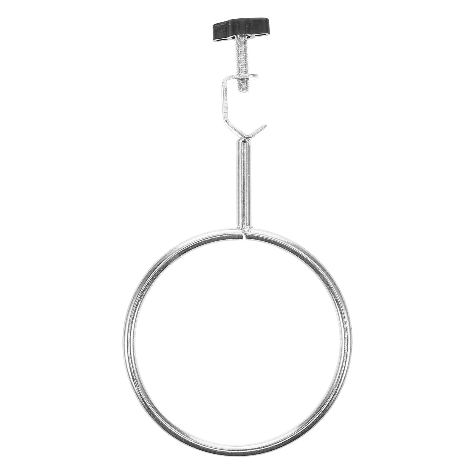 

Sturdy Lab Stand with Adjustable Ring Clamp for Test Tubes Beakers Flask Support Heavy Duty Iron Chemistry Lab Equipment