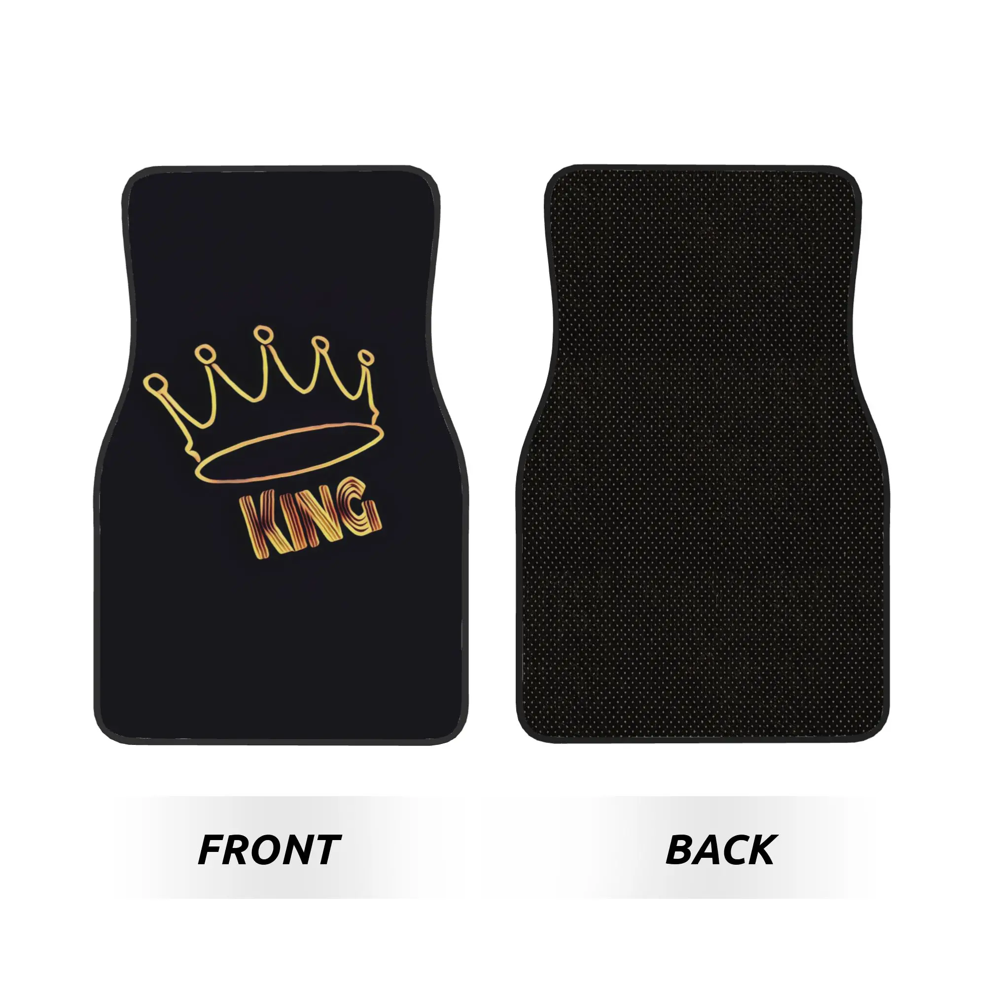 4pcs Car Floor Mats With Exquisite Appearance And Iconic Mechanical Car Footprint Theme, Perfectly Designed Pattern, Suitable F