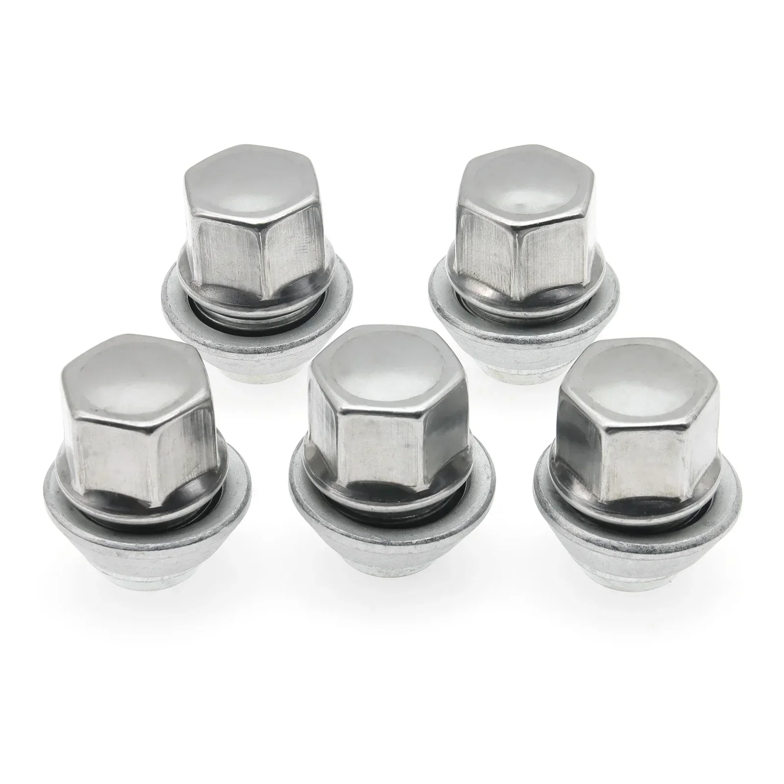10 Piece 19MM Bolt Lug Stud Tyre Nut Alloy Steel Wheel M12x1.5 Nuts Alloy Steel Wheel Nuts for Ford Fiesta Mondeo C-Max Focus