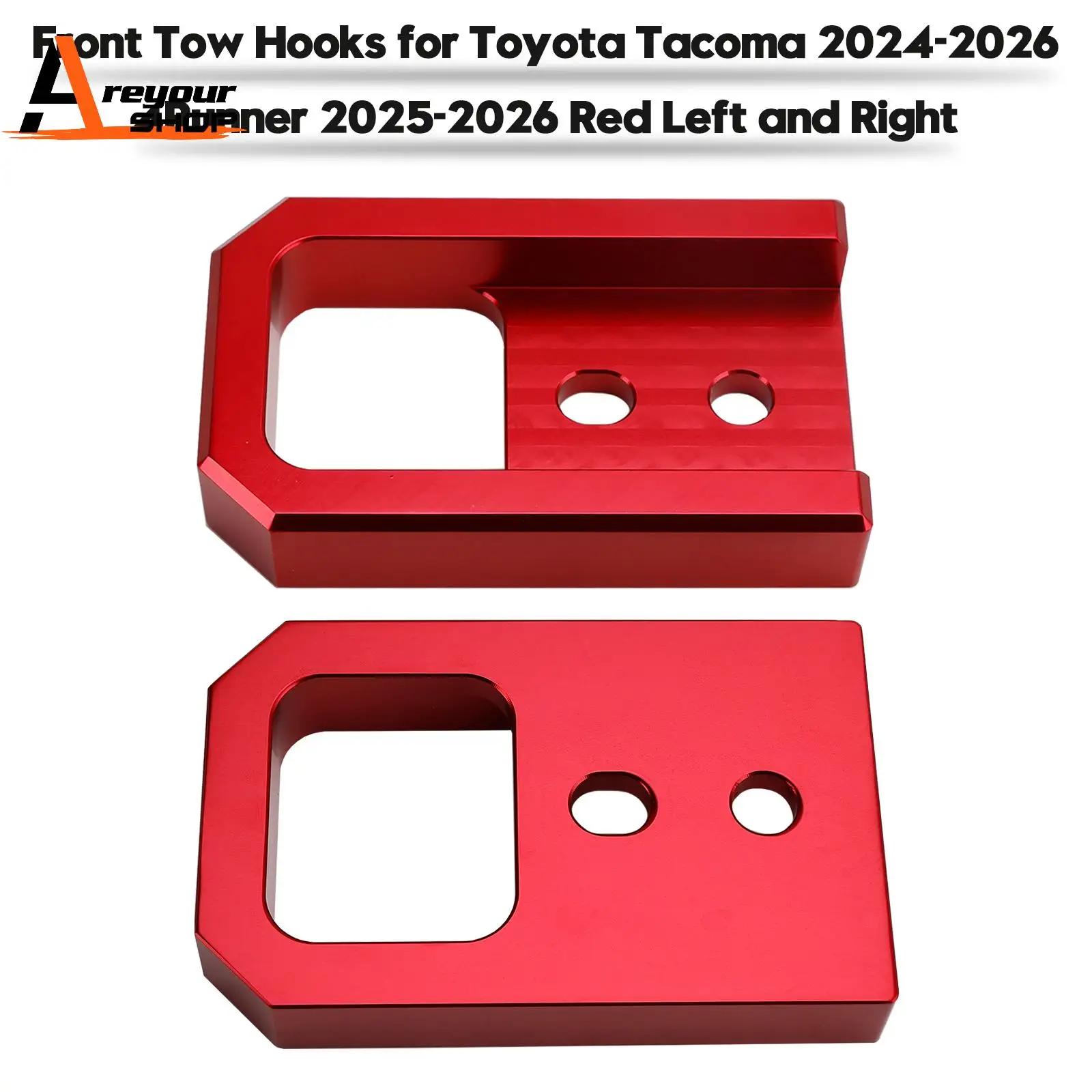 areyourshop-crochets-de-remorquage-avant-pour-toyota-tacoma-2024-2026-4runner-2025-2026-rouge-gauche-et-droite