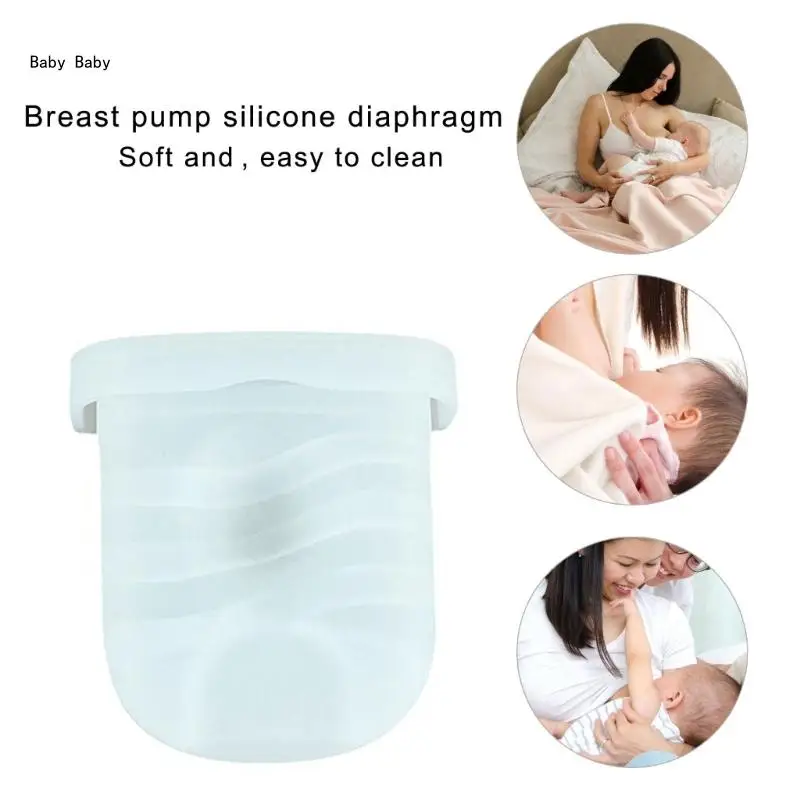 

Travel Friendly Silicone Breast Diaphragm Breast Pumps Spare Membrane Ensures Smooth Operate for Mother Use Q81A