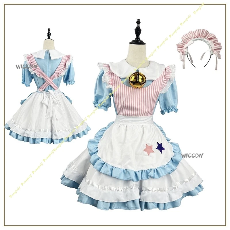 disfraces-sexys-de-sirvienta-de-gato-vestido-de-anime-lolita-para-ninas-falda-azul-y-blanca-delantal-diadema-campana-a-rayas-lindo-navidad-y-halloween