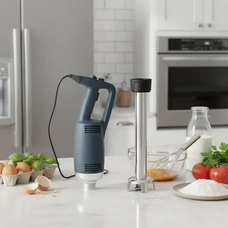 Commercial Handheld Immersion Blender Stick Mixer for Kitchen Hotel Restaurant Soup Sauce Cream Grinding Professional