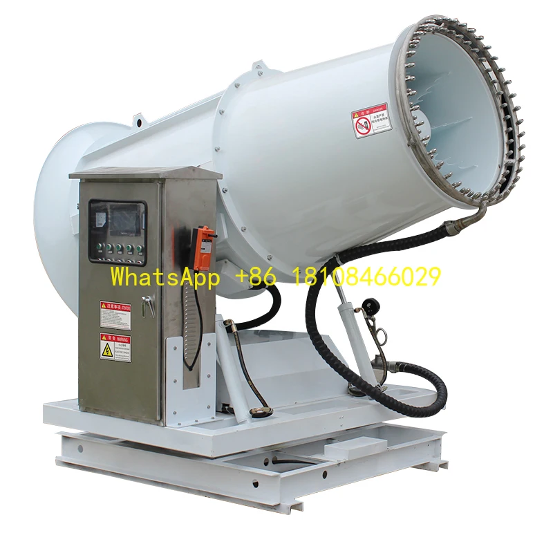 für landwirtschaftliche Baupflagen Hochdruck-Wassernebelgebläse Sprühkanonenmaschine