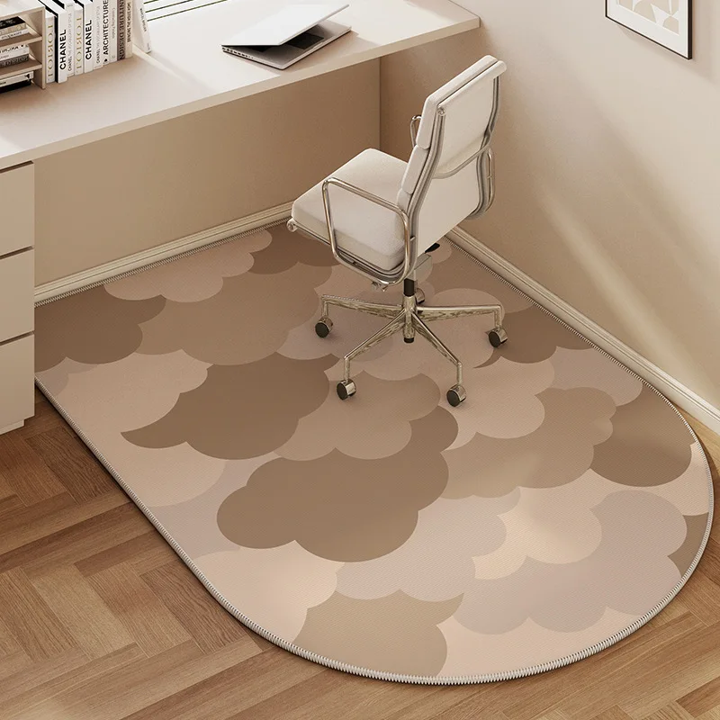 VIKAMA Nordic Minimalist Bedroom Carpet - Dirt-Resistant And Easy To Clean. Study Computer Chair, Dressing Table Home Decoration