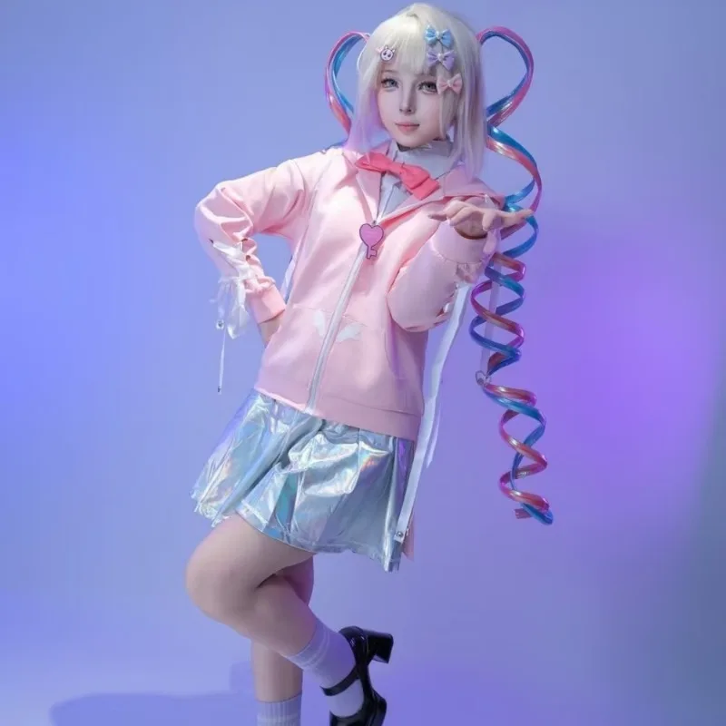 Needy Streamer Overload KAngel Hoodie Cosplay Full Costume Adult Women Casual Outfit Halloween Carnival Comic Con Party Outfit view 5
