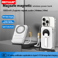 4 in 1 Magnetic 10000mAh Wireless Power Bank 35W Fast Charging Self Charging Multifunctional Powerbank For Magsafe iPhone Xiaomi