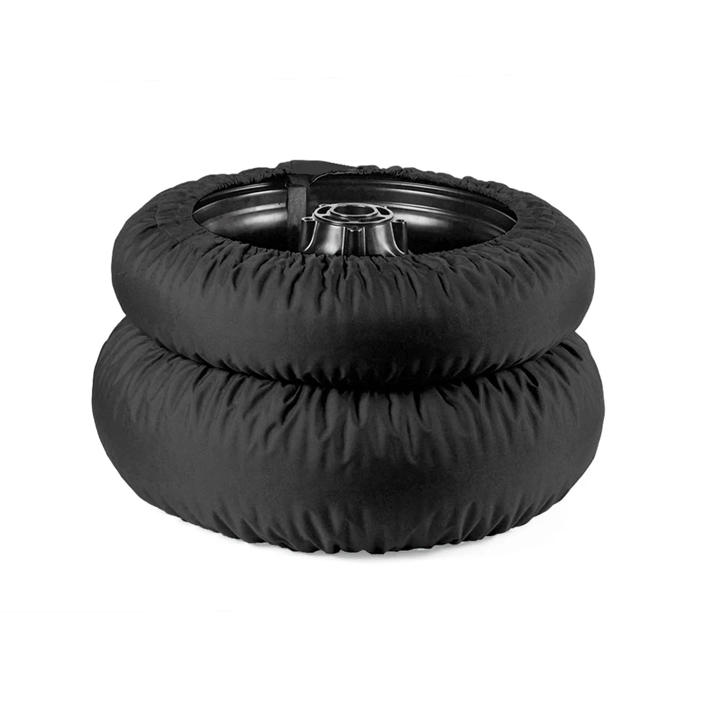 

Motorcycle Racing Tyre Warmer Front 120 Rear 165 Fit 17inches Wheels Basic 80 Degree Tire Warmer Black