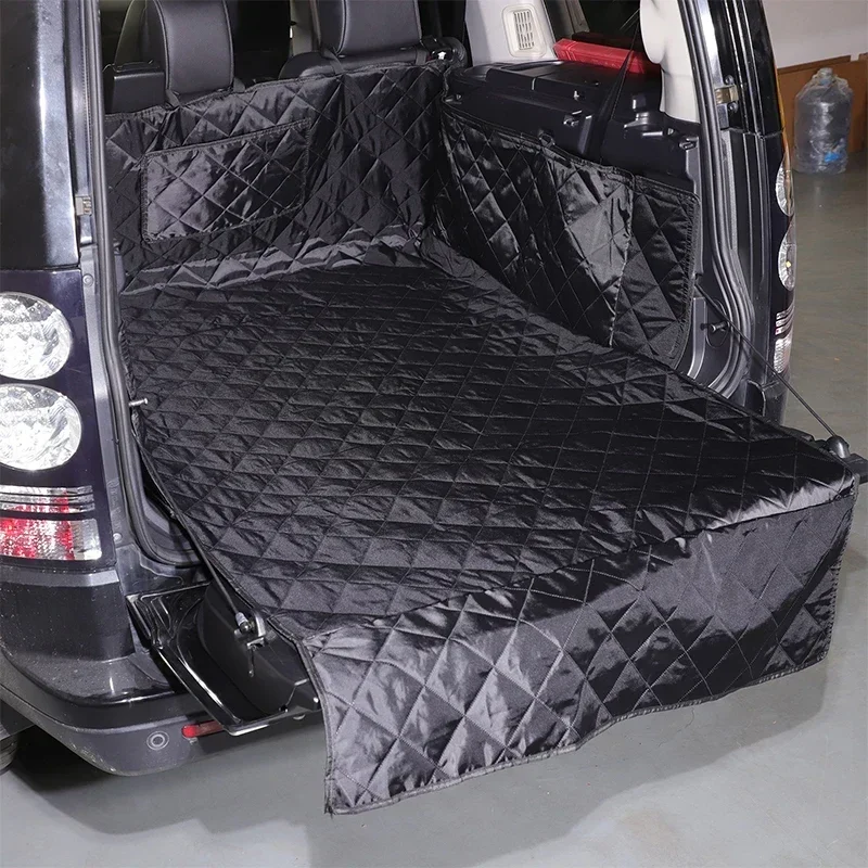 

For Land Rover Discovery 4 LR4 2010-2016 Oxford Cloth Black Car Trunk Pet Seat Cover Pet Transport Pad Car Interior Accessories