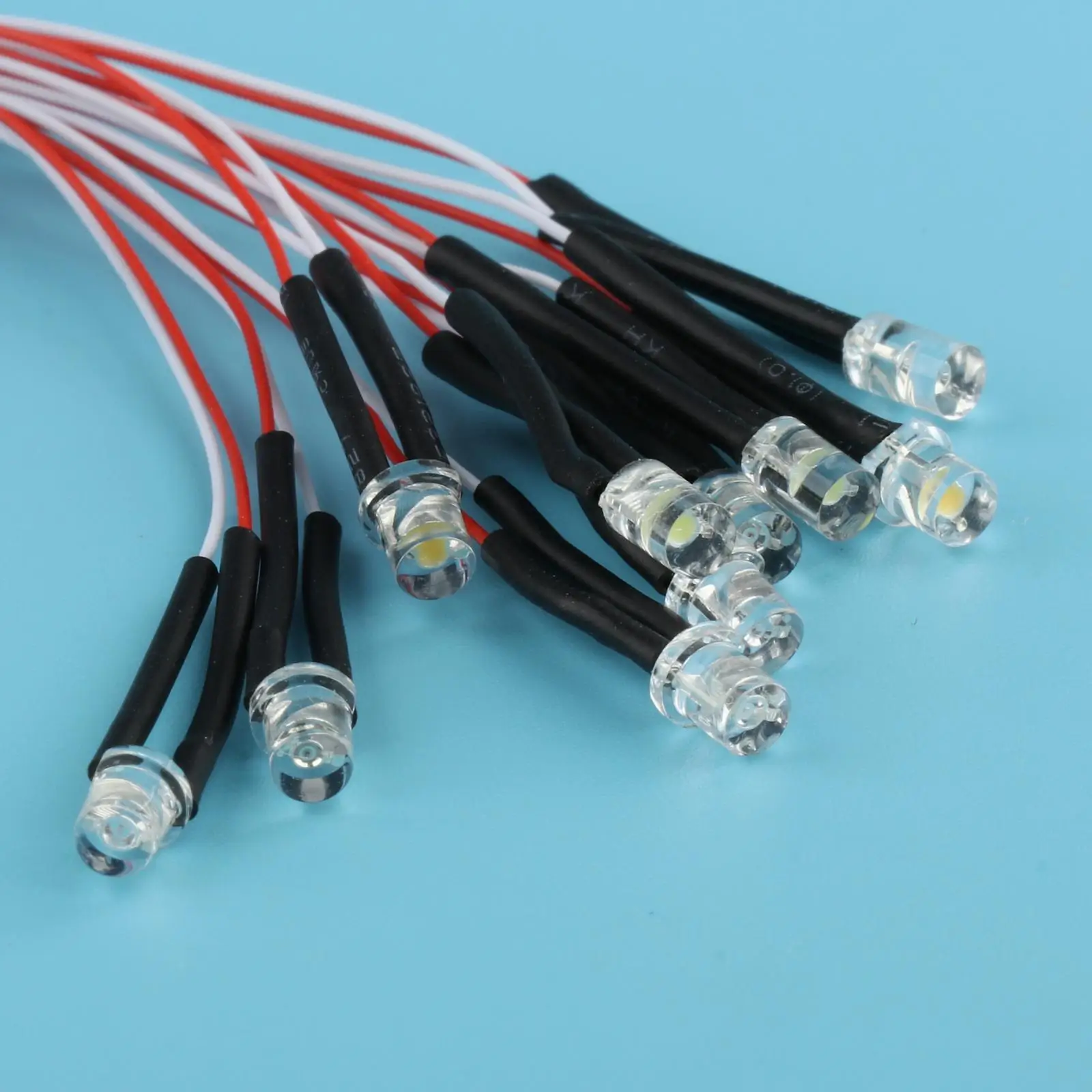 Mini LED Tube Strip Battery Operated Landscape Lights Wheat Bulb Variety for Hobby Modeling and Animation Scene