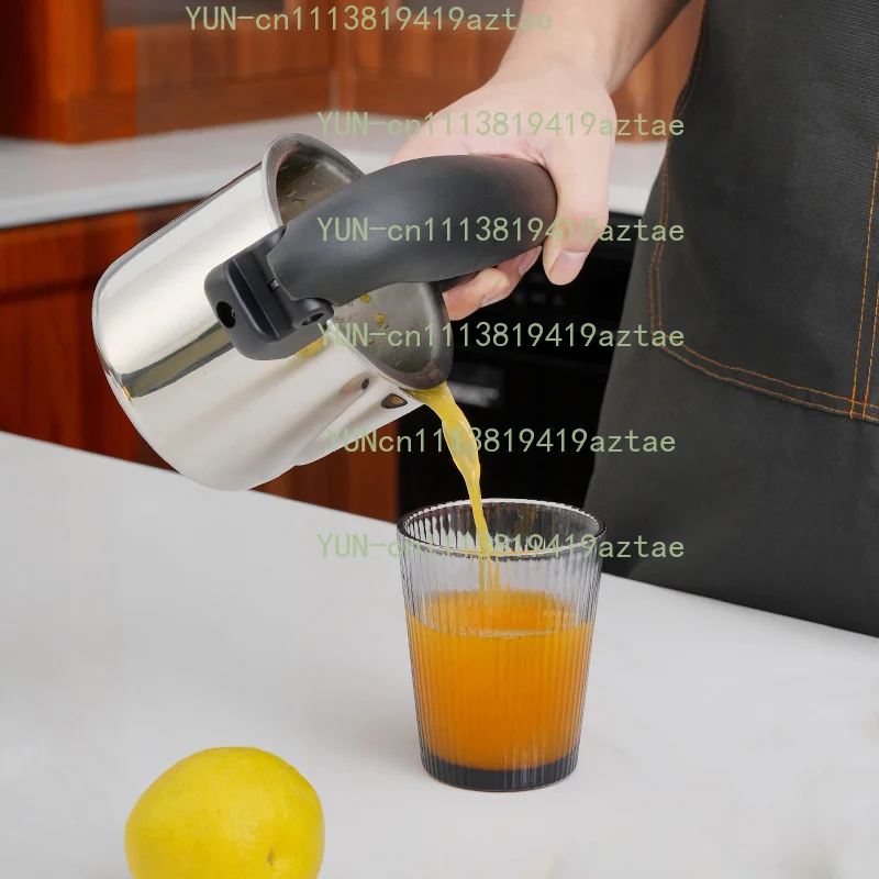 High Efficiency Manual Fruit Vegetable Juicer 304 Stainless Steel Lemon Juice Maker Metal Juice Extractor Kitchen Tool