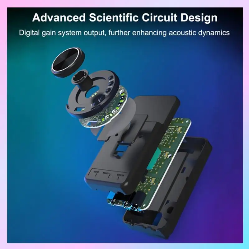 

AB25-S1 Резонансный звукосниматель с тем же частотой и вибрацией Встроенный предусилитель для гитары Система реверберации Задержка хора